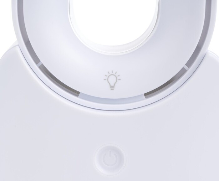 Bordsfläkt m/LED-ljus 10W